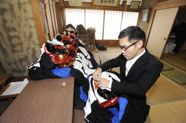 伊勢大神楽 山本勘太夫 獅子舞