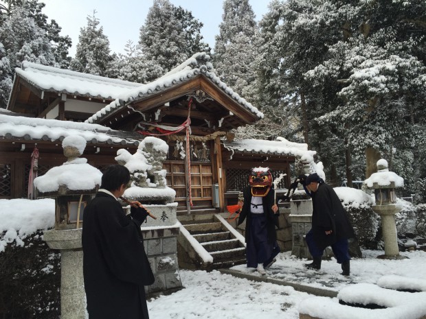 伊勢大神楽 山本勘太夫 獅子舞