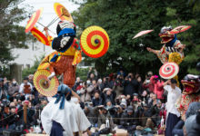 12月24日 増田神社での総舞奉納 12月24日 増田神社での総舞奉納