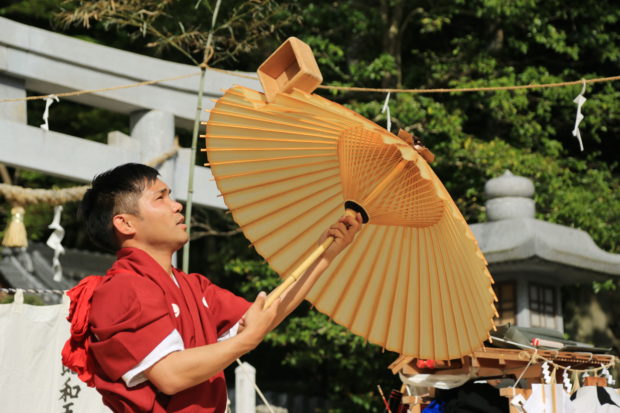 獅子舞　伊勢大神楽　大神楽師