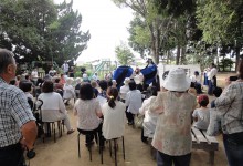 片山日子神社での総舞報告