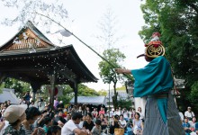 波太神社での総舞報告