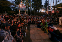 青森県むつ市 大畑八幡宮”ミナカダ祭”での総舞報告